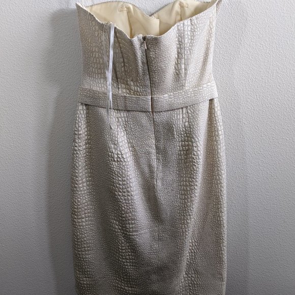 Jade Couture Cocktail Decorative Dress Size 6 - Picture 4 of 8